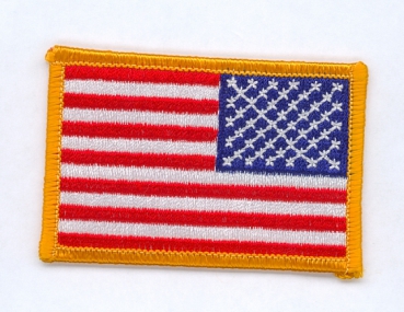 US Army Reversed American Flag patch