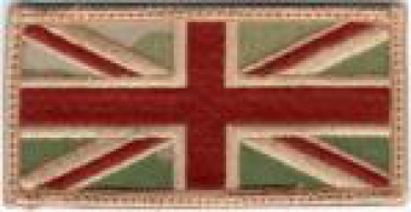 BRITISH FLAGS MULTICAM - Abzeichen mit Velrco