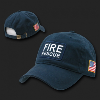 US FIRE RESCUE Dual Flag Raid Cap