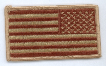 US Army Desert tan flag USA Flagge patch