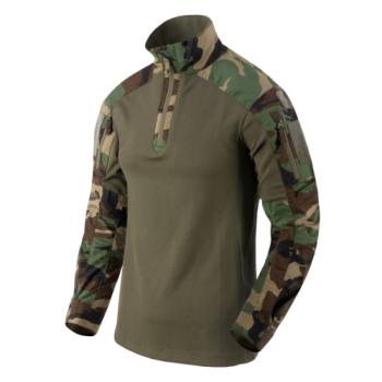 Helikon Tex MCDU Combat Shirt® - NyCo Ripstop -  US Woodland Camouflage