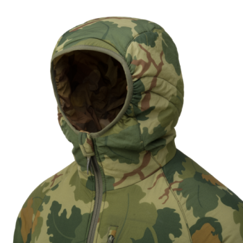 Helikon Tex Reversible Wolfhound Hoodie Jacket® - Windpack - Mitchell Camo Leaf/Mitchell Camo Clouds