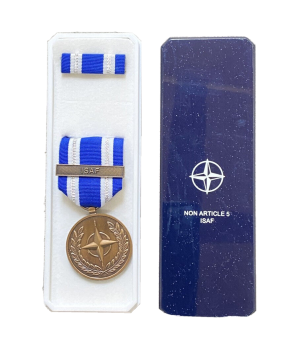 Bundeswehr Nato Isaf Medal Articel 5