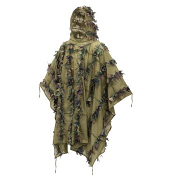 Helikon-Tex LEAF GHILLIE PONCHO® Woodland Camouflage