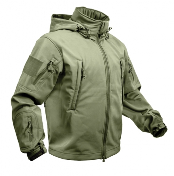 SPECIAL OPS TACTICAL SOFT SHELL FLEECE JACKE OLIVE DRAB