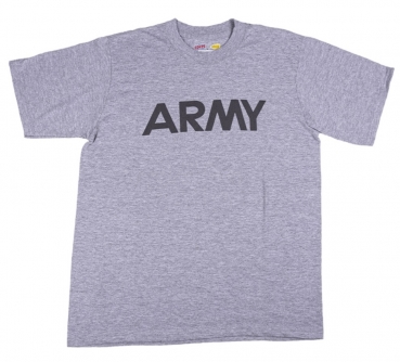 US Army PT Short Sleeve Sport tshirt Grey