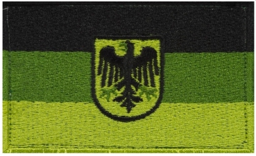 BRD Hoheitsabzeichen Adler mit Klettband Groß oliv