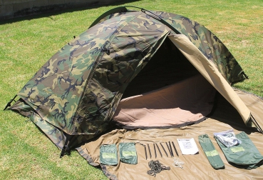 EUREKA! TCOP US Army USMC Combat WCP woodland camouflage Tent
