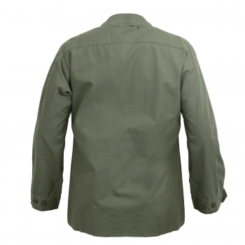 US Army NAM Vintage Fatigue Cotton Shirt Olive Drab
