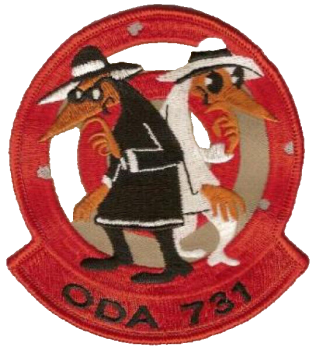 ODA-731 C Company 1st Bn 7th SFG Special Forces Patch