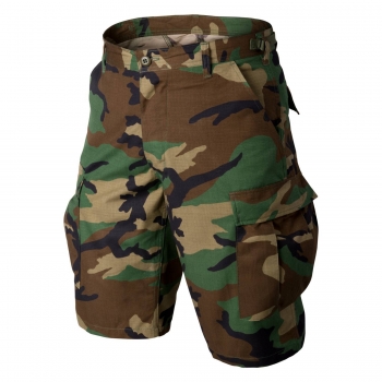 Helikon Tex BDU shorts woodland camouflage