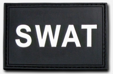 SWAT Special Weapons And Tactics PVC Rubber Klettpatch