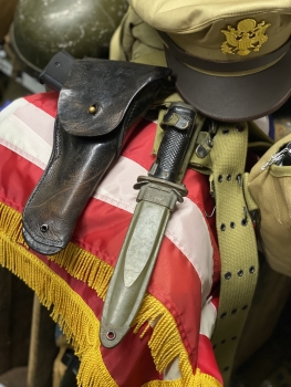 US Army Garand M5A1 with M8A1 Scabbard