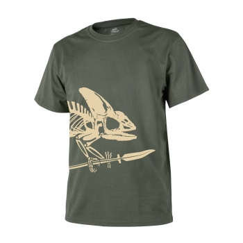 Helikon Tex T-Shirt Full Body Skeleton Oliv