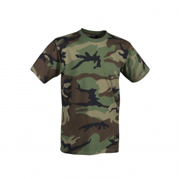 Helikon Tex T-Shirt - Cotton - US Woodland Camouflage