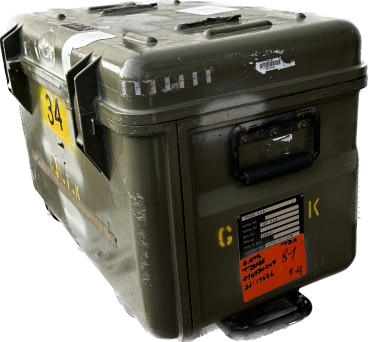 US Army General Mechanical Tool Kit GMTK Trolley Toolbox Gebr.