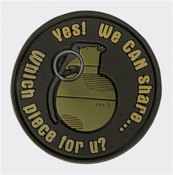 YES! WE CAN SHARE ... WICH PIECE FOR U? Grenade Patch