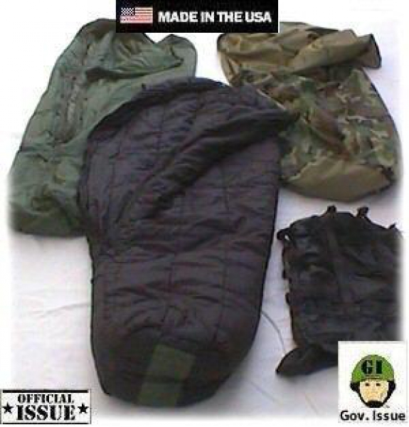 US Army Marines MSS Goretex Modular Sleeping woodland camouflage Schlafsack