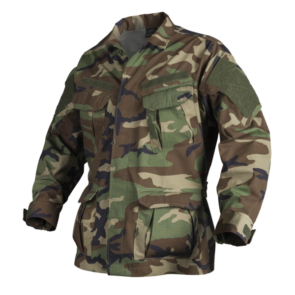HELIKON TEX SPECIAL FORCES SFU NEXT Duty Combat Tactical Jacke Woodland Camouflage