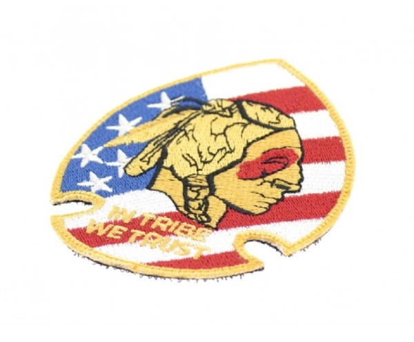 Indian IN TRIBE WE TRUST Klett patch