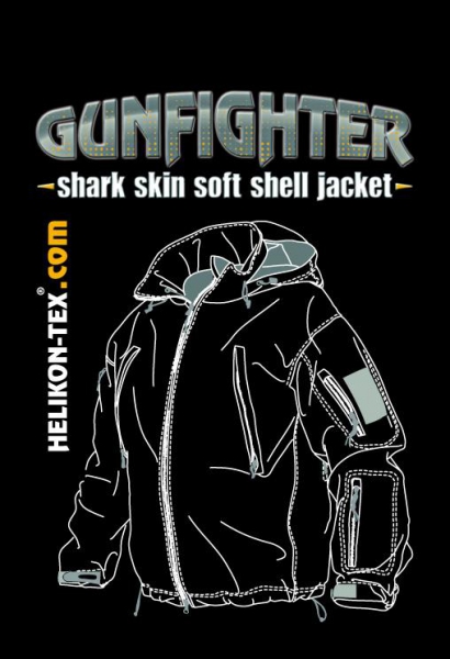 Helikon Tex GUNFIGHTER Shark Soft Shell Jacke foliage green