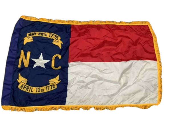 US Army ARNG Bundesstaat NORTH CAROLINA Paradeflagge