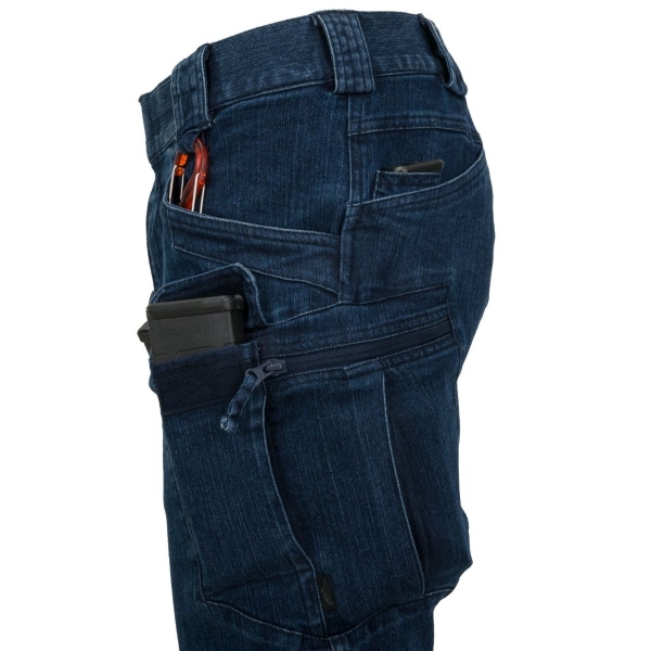Helikon-Tex UTS® (Urban Tactical Shorts®) 11'' - Denim Stretch - Marine Blue