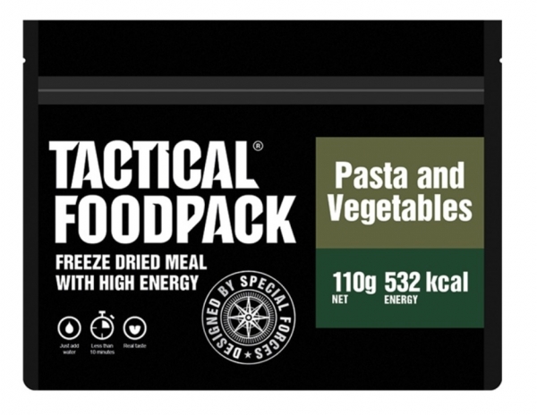 TACTICAL FOODPACK® PASTA AND VEGETABLES