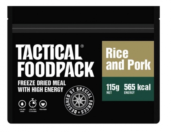 TACTICAL FOODPACK® PORK AND RICE