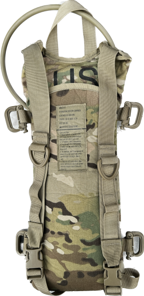 US Army OCP Scorpion Hydration Carrier System Molle Pack 3L  gebr.