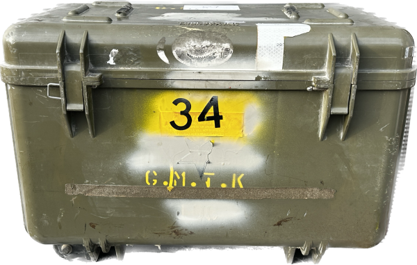 US Army General Mechanical Tool Kit GMTK Trolley Toolbox Gebr.