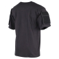 Preview: US Tactical Shirt short sleeve mit Ärmeltaschen und Klettfäche schwarz