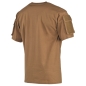 Preview: US Tactical Shirt short sleeve mit Ärmeltaschen und Klettfäche coyote
