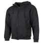 Preview: Kapuzen Sweatshirt Jacke black