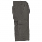 Preview: BW Moleskin Bermuda oliv- stonewashed mit Seitentaschen