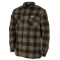 Preview: FOX Outdoor Holzfällerhemd oliv-schwarz kariert