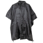 Preview: US Poncho Regenumhang Rip Stop schwarz