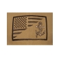 Preview: US Navy Anchor / Flag Low Profile Cap Coyote