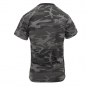 Preview: Distressed US Flag Athletic Fit T-Shirt Black Camo