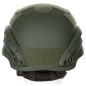 Preview: MICH 2002 Helm mit NVG-Mount und Siderails oliv