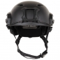 Preview: US Helm FAST Fallschirmjäger w Rails BLACK