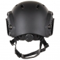 Preview: US Helm FAST Fallschirmjäger w Rails BLACK