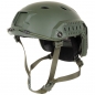 Preview: US Helm FAST Fallschirmjäger w Rails OLIV