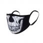 Preview: Mund- und Nasenmaske Half Skull Reusable 3-Layer Face Mask