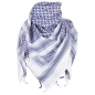 Preview: Halstuch Kopftuch  Tuch Shemagh blau / weiss