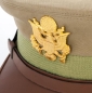 Preview: US OFFIZIER VISOR HAT Schirmmütze Khaki (REPRO)