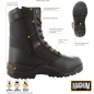 Preview: MAGNUM Einsatzstiefel Centurion 8.0 Sidezipper Black