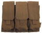 Preview: Dreifach Magazintasche MOLLE Modular System Coyote tan
