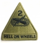 Preview: 2nd Armor Division Hell on Wheels Multicam Scorpion patch