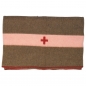 Preview: Swiss Army Woll Decke braun 200 x 140 cm